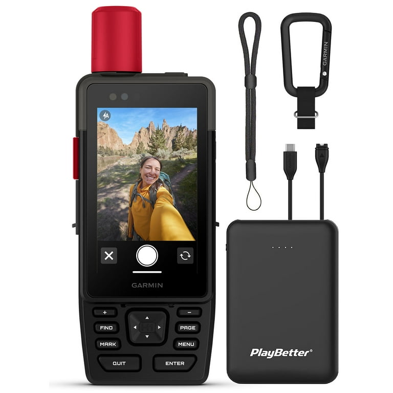 Garmin GPSMAP H1i Plus Premium GPS Handheld Navigator Bundle