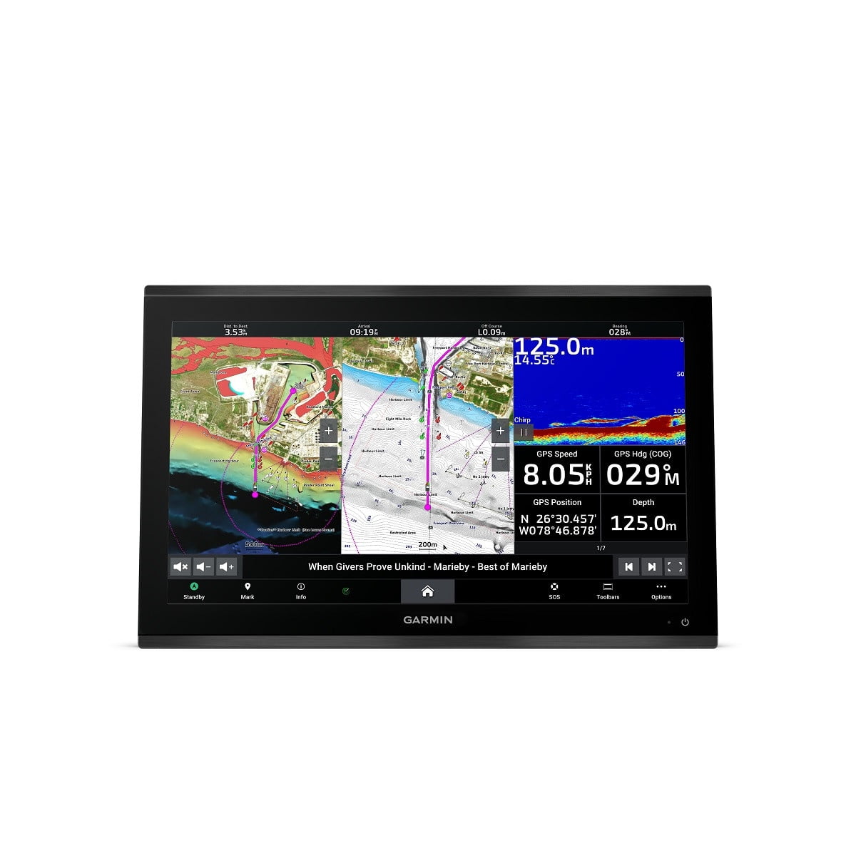 Garmin GPSMAP 9022 Premium Chartplotter with Worldwide Basemap (010-02674-00)