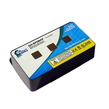 Garmin GPSmap 495 Battery - Replacement for Garmin GPS Battery (2600mAh, 8.4V, Lithium Polymer)