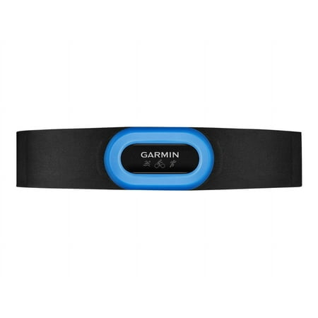 Garmin - HRM-Tri™ Heart Rate Monitor - Black/Blue