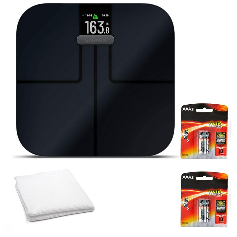 Garmin Index S2, Smart Scale with Wireless Connectivity, Measure Body Fat