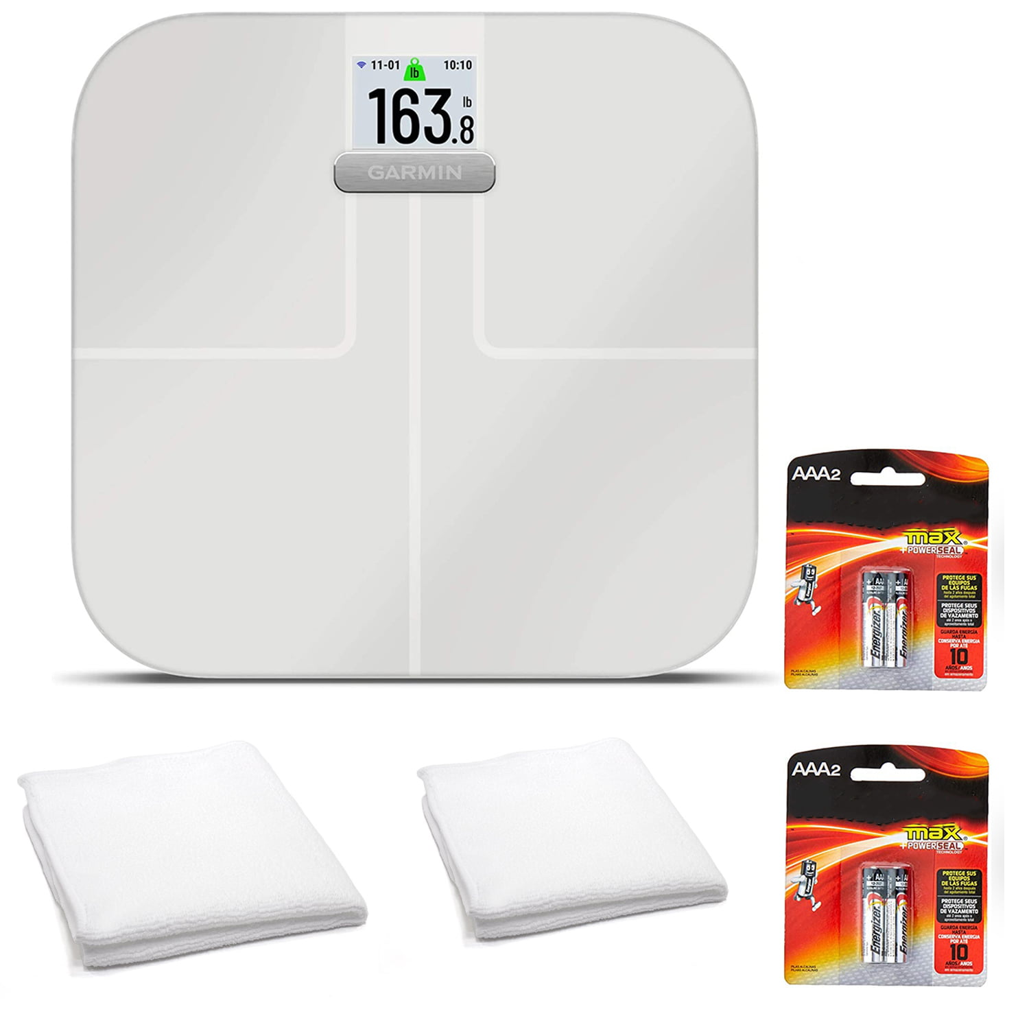 Garmin Index S2, Smart Scale with Wireless Connectivity, Measure Body Fat