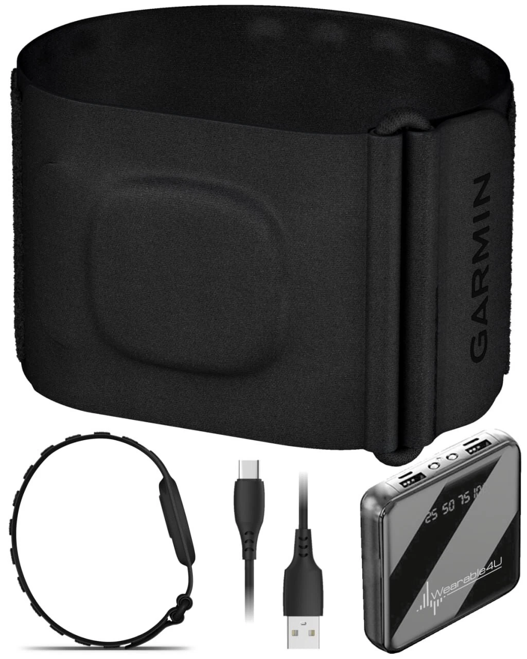 GARMIN INDEX SLEEP MONITOR バンドサイズ(L/XL) Garmin Index Sleep Monitor - L/XL in Black