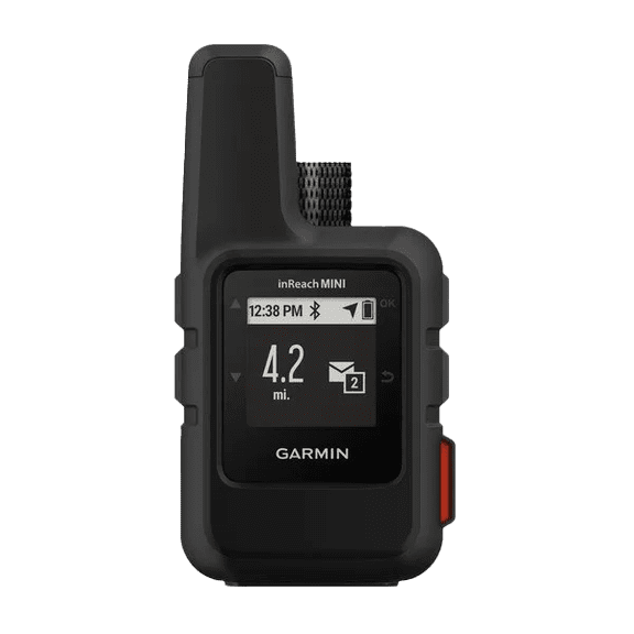 Garmin Inreach Mini, Black, Rugged & Lightweight GPS Satellite Communicator w/ InReach & SOS