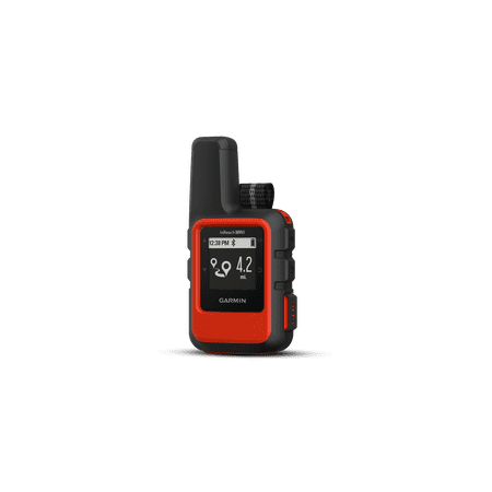 Garmin Inreach Mini, Orange, Rugged & Lightweight GPS Satellite Communicator w/ InReach & SOS