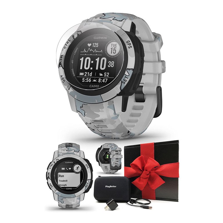 Garmin Instinct 2/2S Camo Rugged GPS Smartwatch - Walmart.com