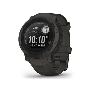 Garmin Instinct 2, Rugged GPS Outdoor Watch, Multi-GNSS Support, Trackback Routing, Graphite