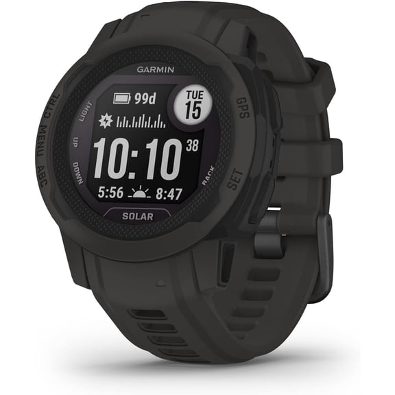 Garmin Instinct 2S Solar, Smaller-Sized Rugged Outdoor Watch with GPS, with Solar Charging Capabilities (SOLD WITHOUT MANUFACTURER WARRANTY)