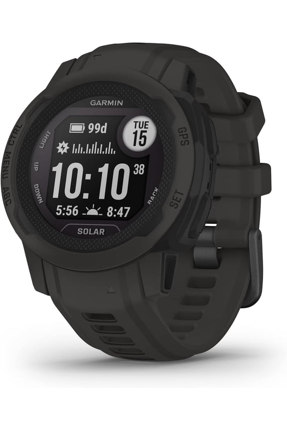 Instinct 2S Solar, Smaller-Sized Rugged Outdoor Watch with GPS, with Solar Charging Capabilities (SOLD WITHOUT MANUFACTURER WARRANTY)