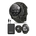 thumbnail image 1 of Garmin Instinct 2X Solar (Moss) Rugged GPS Smartwatch Bundle, Includes PlayBetter HD Screen Protectors & Portable Charger, 1 of 2