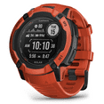 thumbnail image 1 of Garmin Instinct 2X Solar Rugged GPS Smartwatch, Flame Red with Power Glass Lens, LED Flashlight, 1 of 6