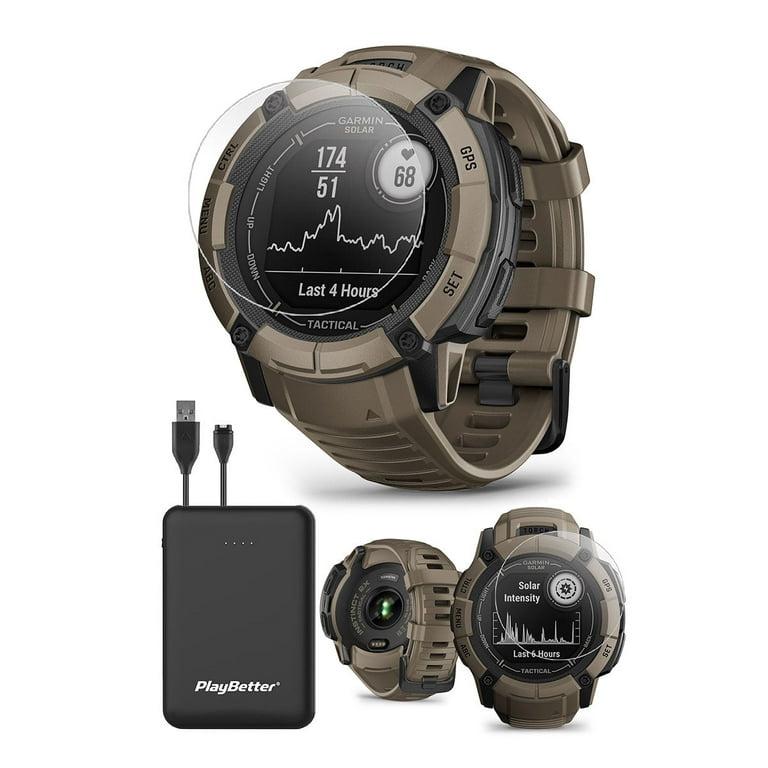  Garmin fēnix 5, Premium and Rugged Multisport GPS Smartwatch,  Slate Gray/Black Band, 47 MM : Electronics