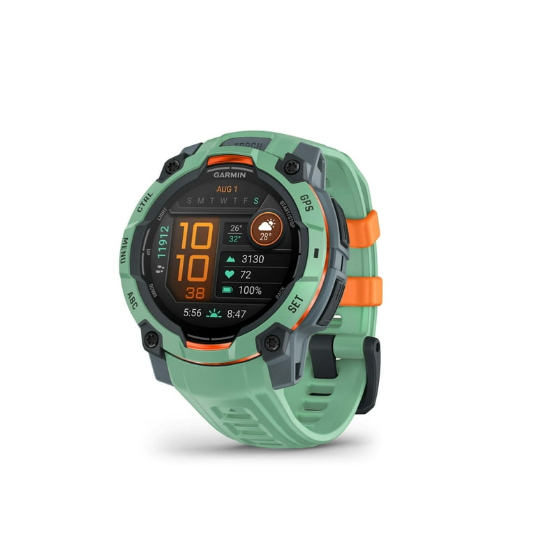 Garmin Instinct® 3 45mm, AMOLED Display, Rugged Outdoor GPS