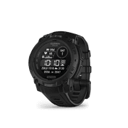 Garmin Instinct 3 Tactical Edition، 45 مم، شاشة مشحونة بالطاقة الشمسية، ساعة GPS ذكية خارجية متينة