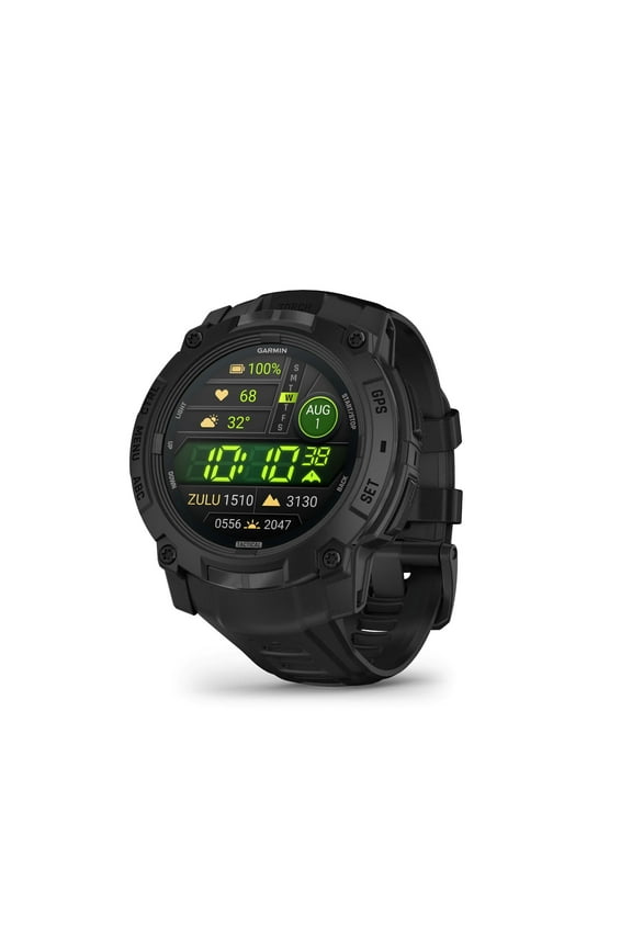 Instinct 3 Tactical Edition, 50mm, AMOLED Display, Rugged Outdoor GPS Smartwatch
