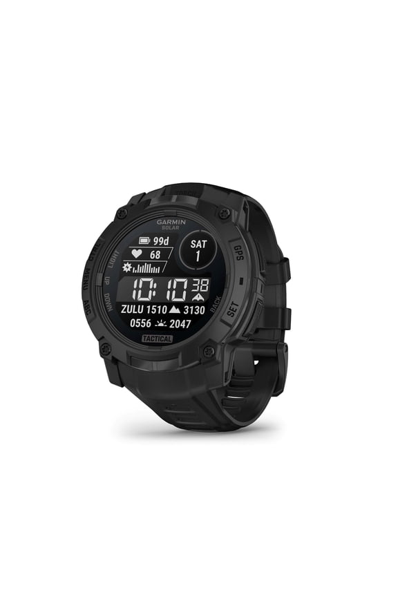 Instinct 3 Tactical Edition, 50mm, Solar Charged Display, Rugged Outdoor GPS Smartwatch