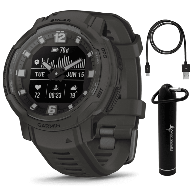 Garmin Instinct Crossover Solar Smartwatch GPS Solar