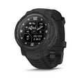 thumbnail image 1 of Garmin Instinct Crossover Solar - Tactical Edition, Rugged Hybrid Smartwatch with Solar, Tactical-Specific Features, Analog Hands and Digital Display, Black, 1 of 5