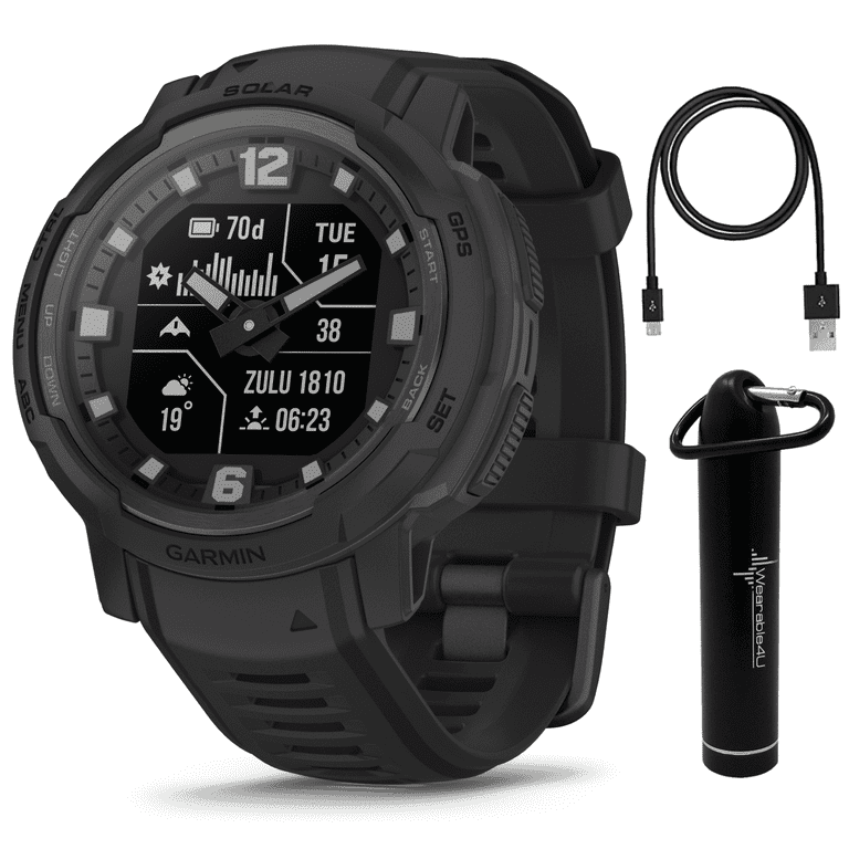 Garmin Instinct Solar Tactical, Rugged GPS Smartwatch