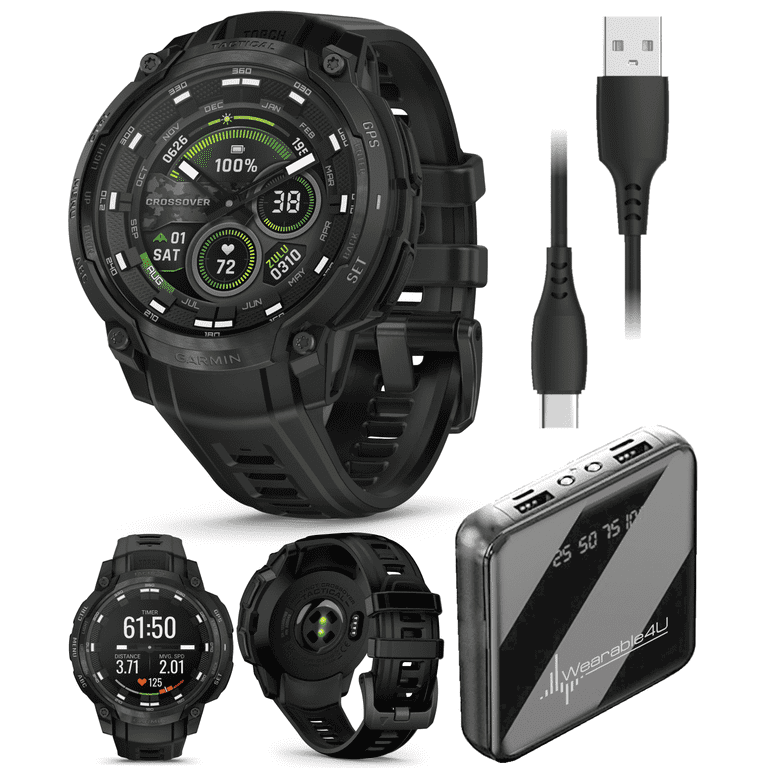 Garmin Instinct Crossover Tactical Edition Rugged Hybrid GPS