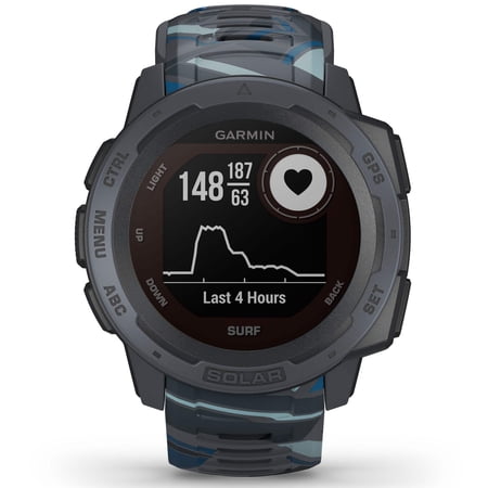 Garmin Instinct Solar GPS Smartwatch Surf Pipeline