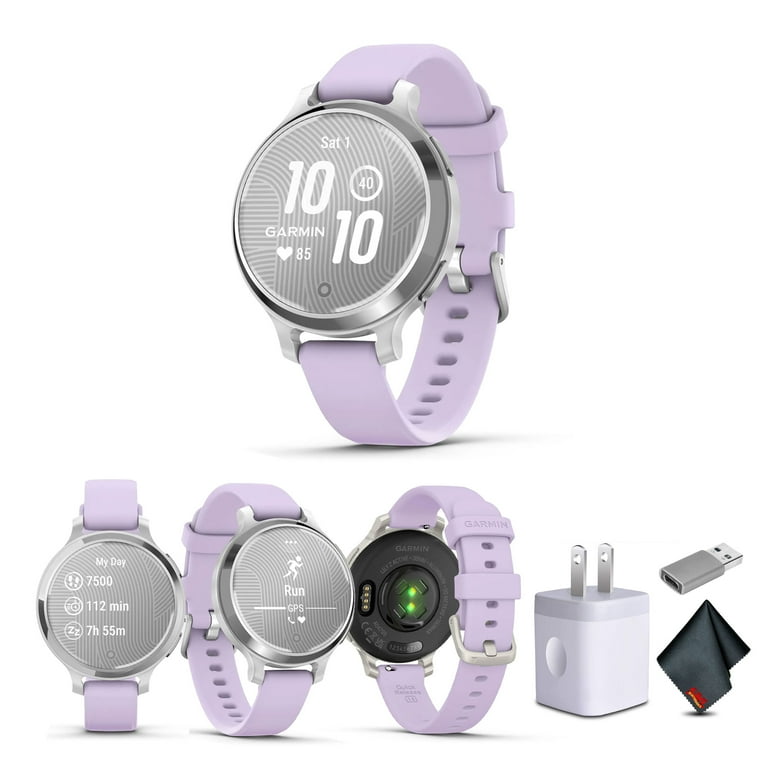 Garmin Lily 2 Active GPS Smartwatch, Purple Jasmin 010-02891-01