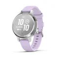 thumbnail image 1 of GARMIN Lily 2 Active Silver with Purple Jasmine Silicone Band Smartwatch (010-02891-01), 1 of 6