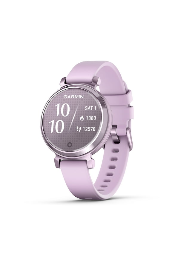Lily® 2, Small and Stylish Smartwatch, Hidden Display, Patterned Lens, Up To 5 Days Battery Life, Lilac/Metallic Lilac