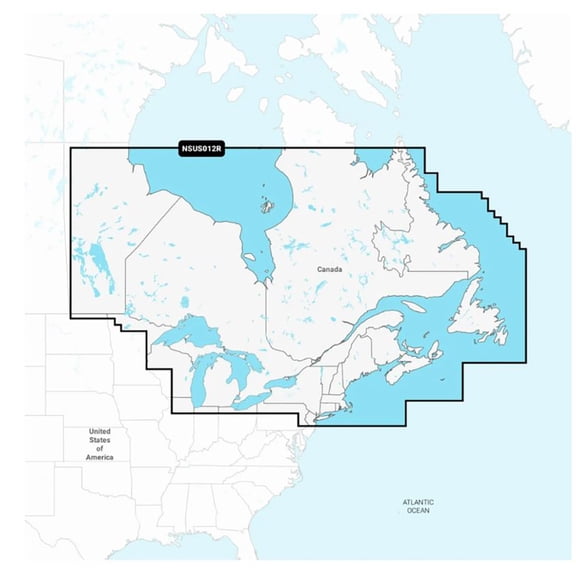 Garmin Navionics+ NSUS012R Canada, East Great Lakes [010-C1484-20]