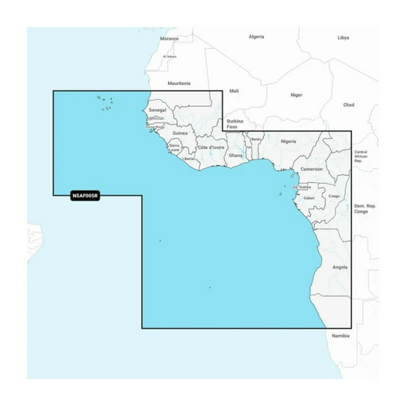 Garmin New OEM Africa, West - Marine Charts, 010-C1226-20