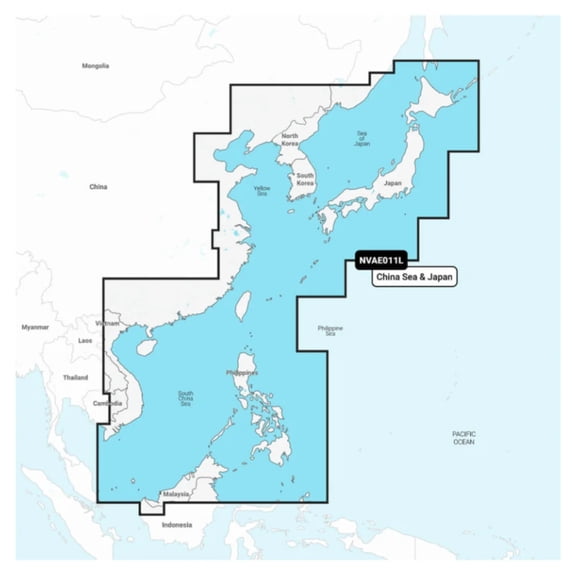 Garmin New OEM China Sea & Japan - Marine Charts, 010-C1214-00