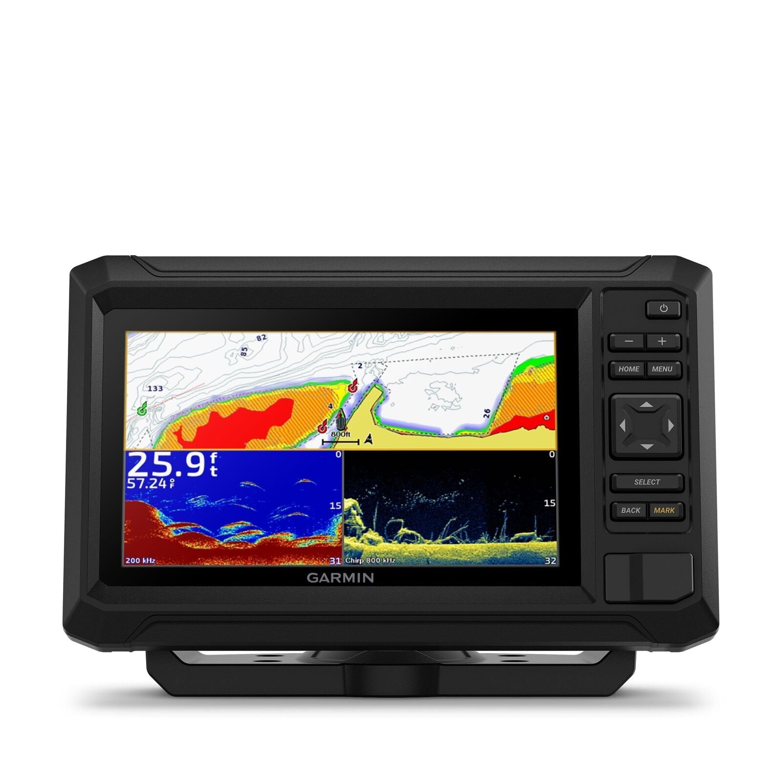 Garmin_New Oem Echomap UHD2 7" cv Chartplotters 73cv With GT20TM