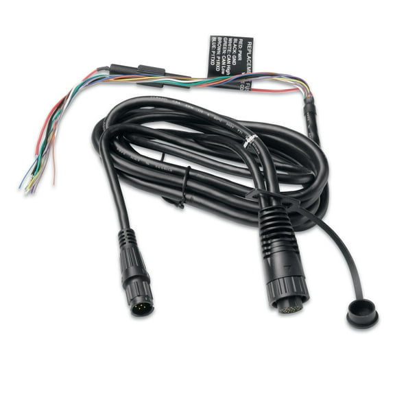 Garmin Power/Data Cable f/Fishfiner 300C & 400C & GPSMAP® 400 & 500 Series | Bundle of 2 Each