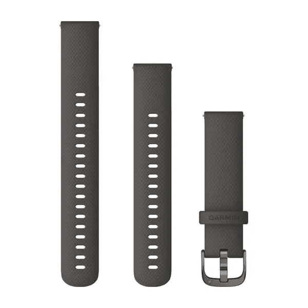 Garmin Quick Release 18mm, Graphite with Slate Hardware