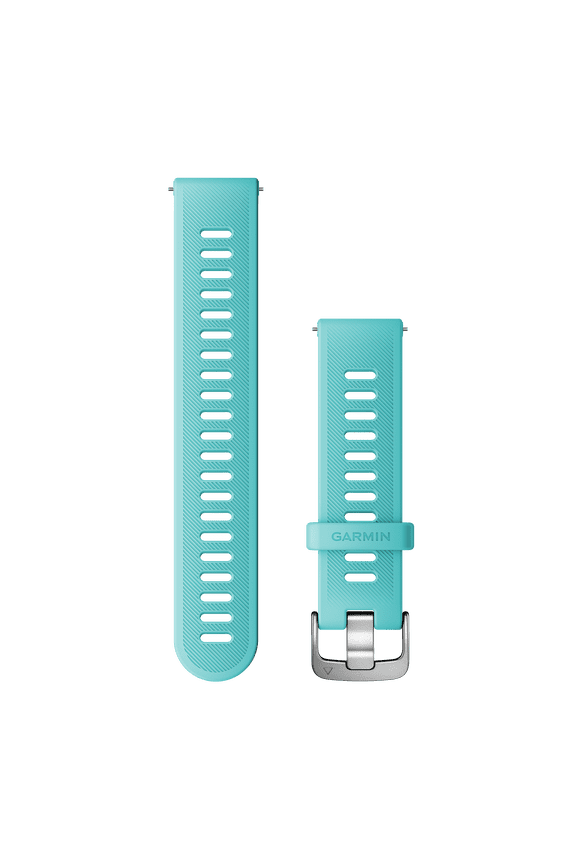 Quick Release Silicone Band, 20mm - Aqua