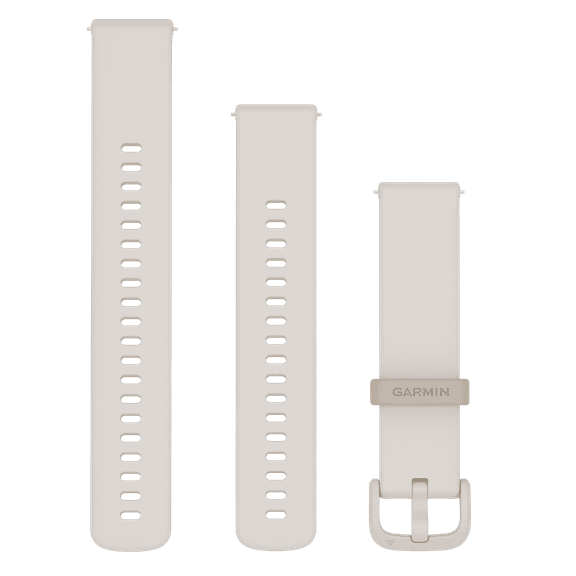 Garmin Quick Release 20mm, Silicone Band - Ivory