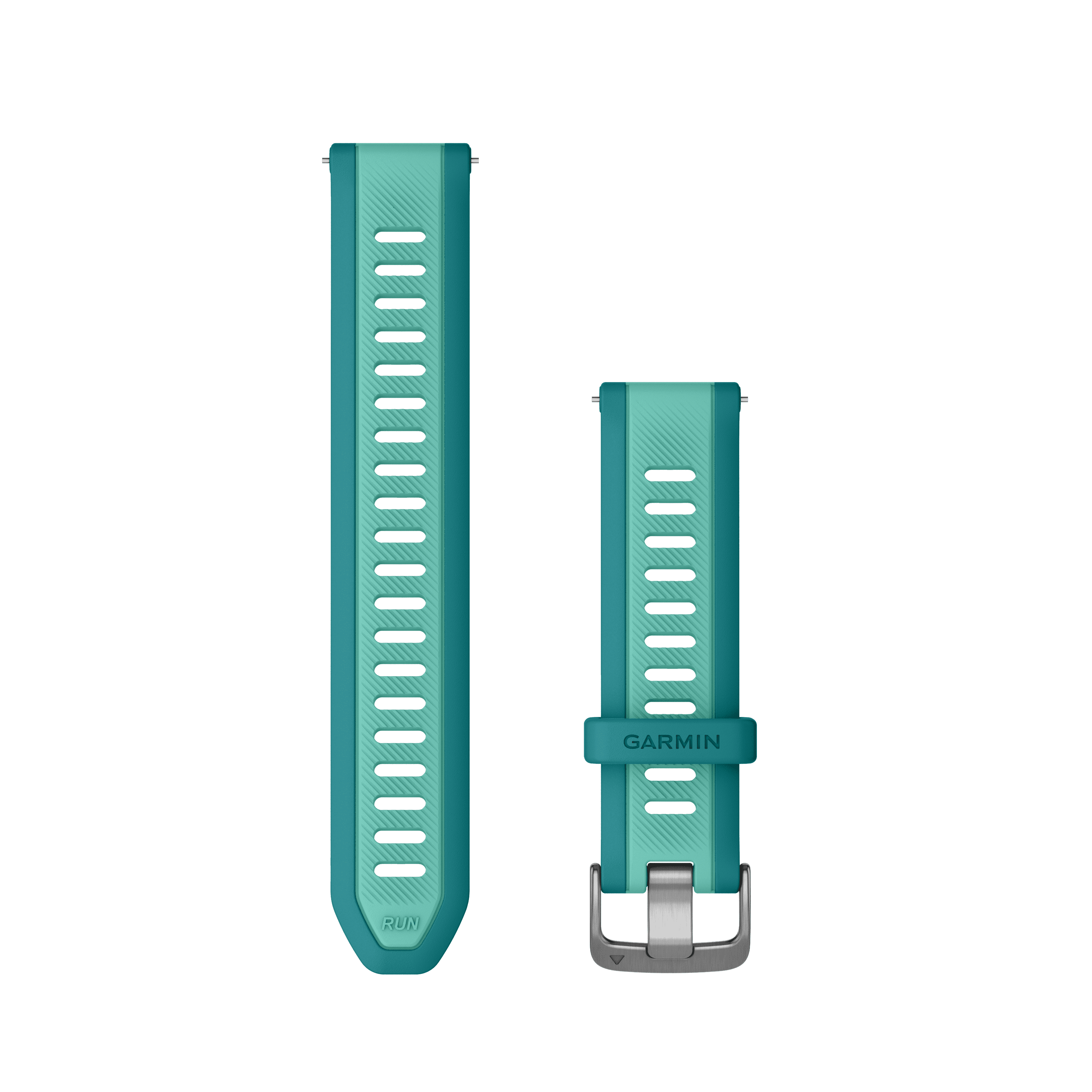 Garmin Quick Release 20mm, Silicone Band - Turquoise/Aqua