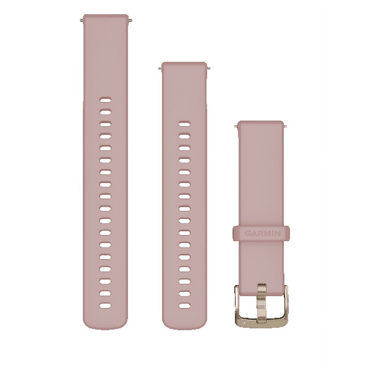 Garmin Quick Release Bands 20 mm Light Sand Silicone with Rose Gold Hardware 010 13114 02 Walmart