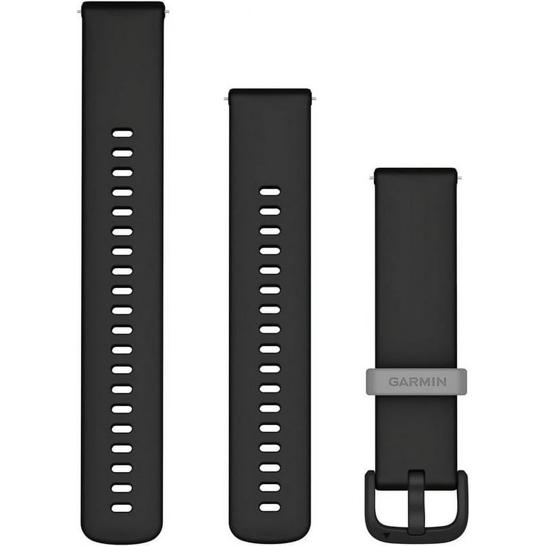 Garmin Quick Release Bands 20 mm Silicone Black Walmart