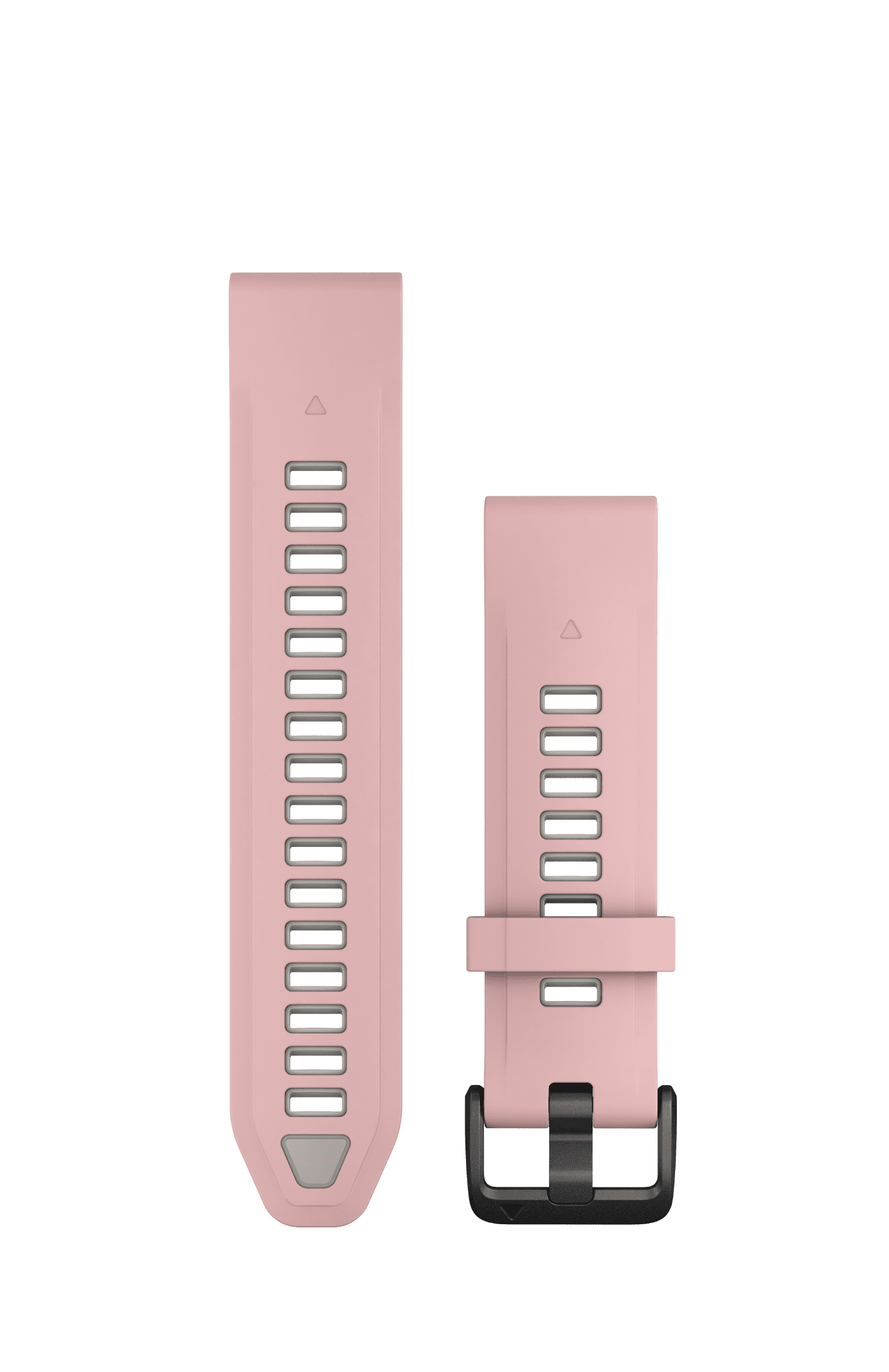 Garmin QuickFit® 20 Watch Bands, Dust Rose/Fog Gray Silicone