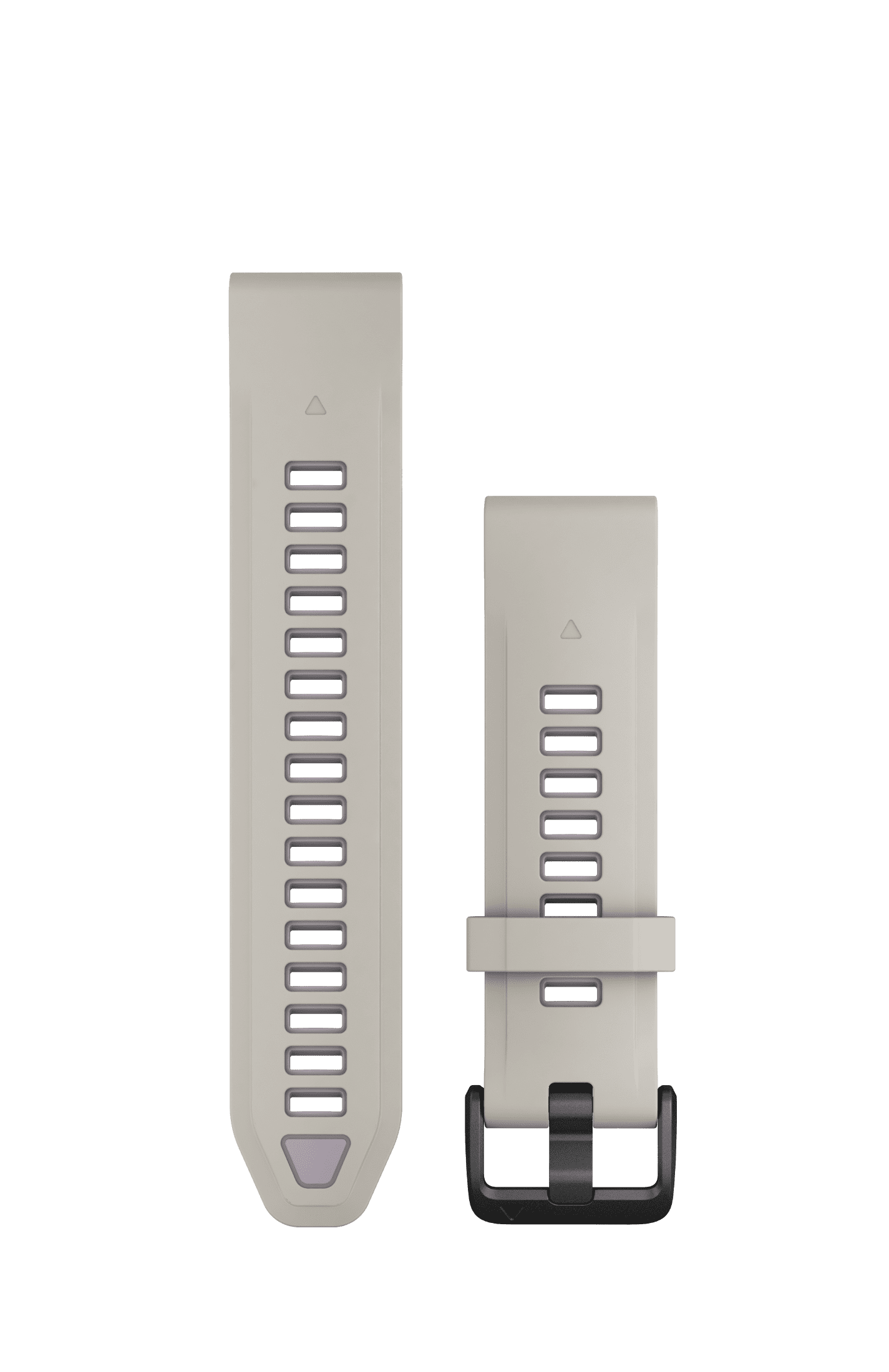 Garmin QuickFit® 20 Watch Bands, Fog Gray/Lavender Silicone