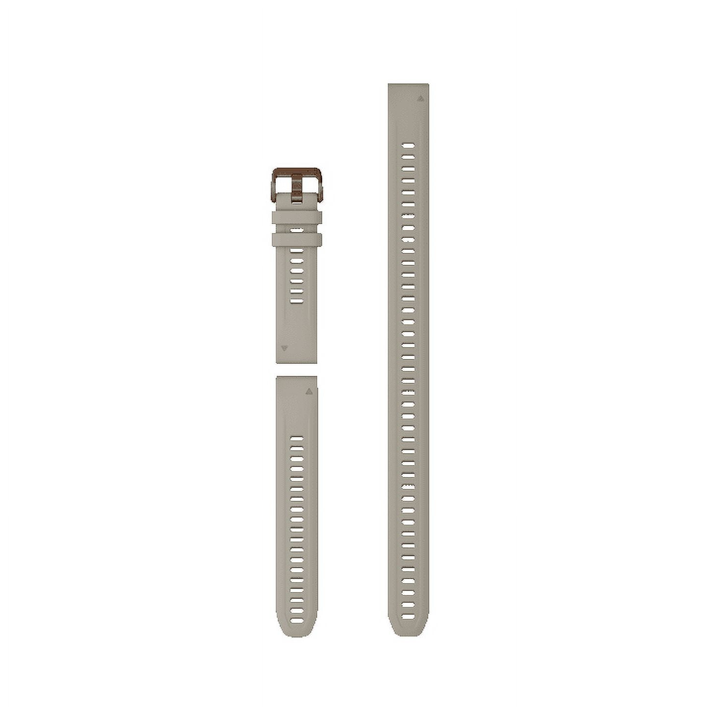 Garmin QuickFit 20 Watch Bands Fog Gray Silicone 3 piece Dive Set Walmart