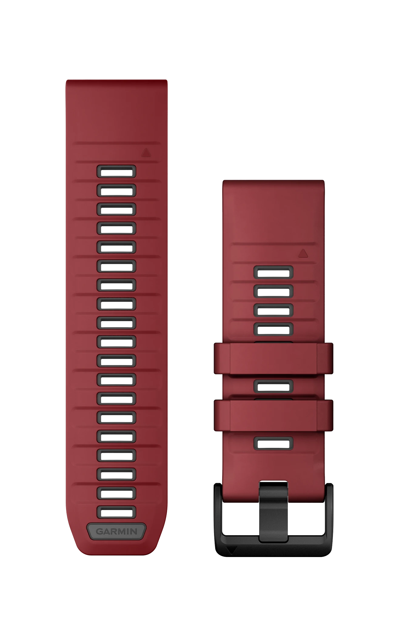 Garmin QuickFit® 20 Watch Bands, Merlot/Graphite Silicone