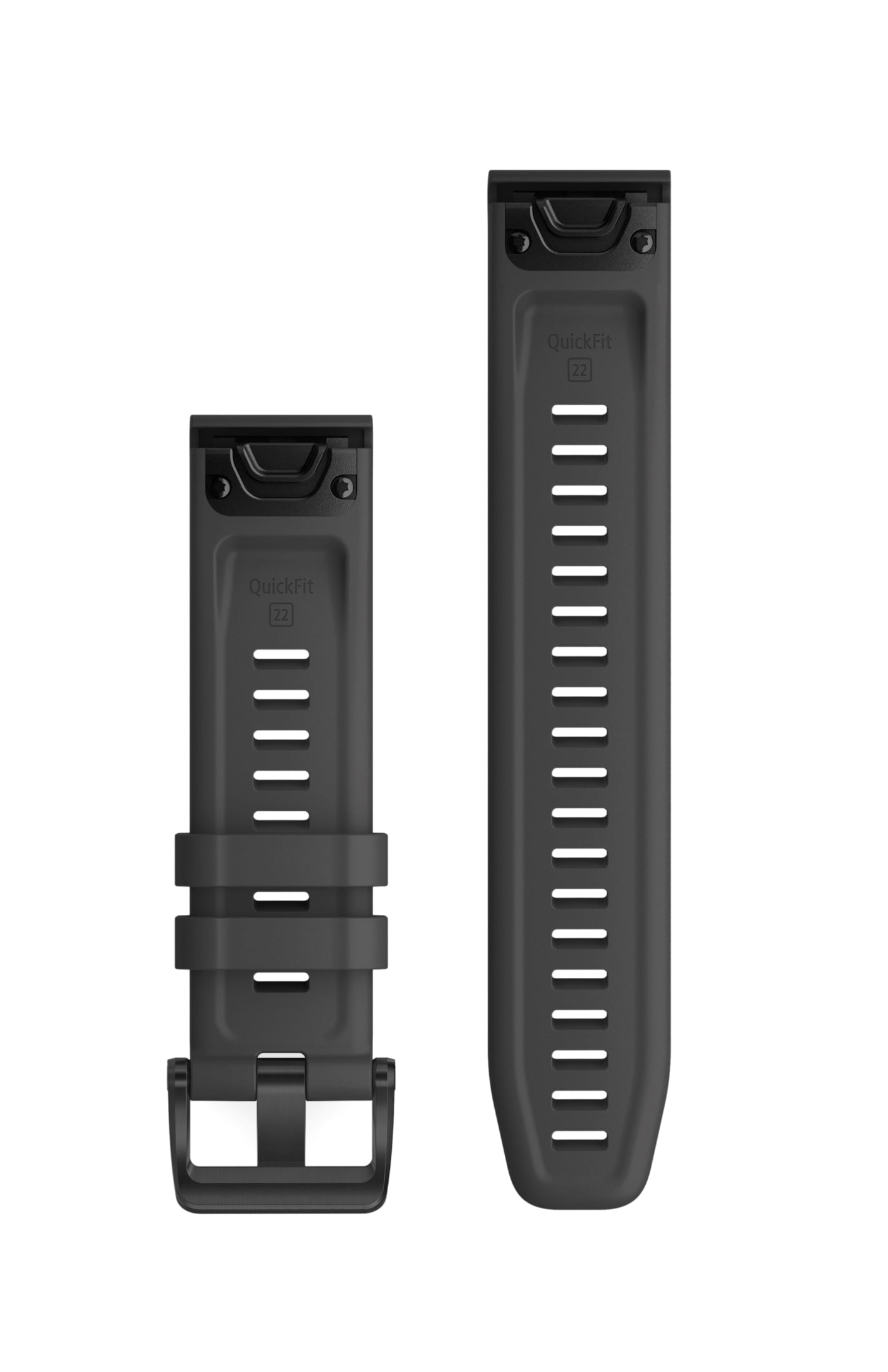 Garmin QuickFit 22mm, Silicone Band, Slate Gray