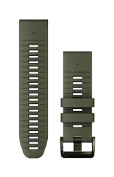 Garmin QuickFit 26mm, Silicone Band - Moss/Graphite