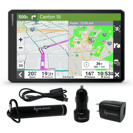 Garmin RV 1095 10" GPS Device with Wearable4U Power Pack