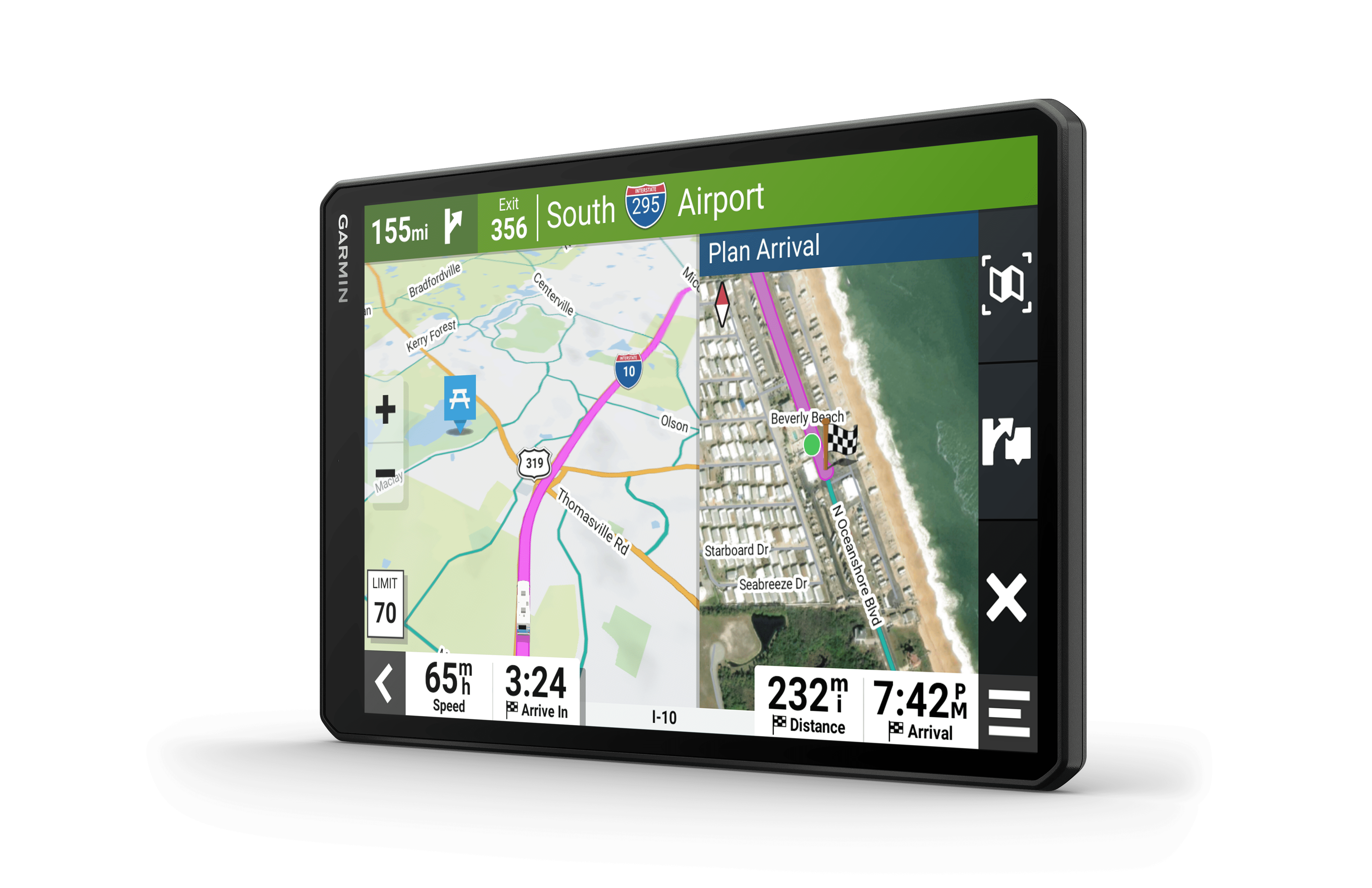 RV 895 Garmin GPS Device Navigation