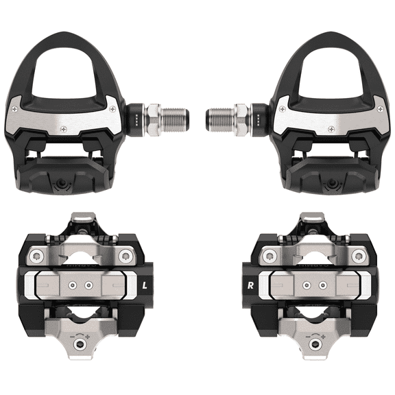 Garmin Rally RS210 & XC210 Dual-Sensing Power Meter Pedal Set – Road SPD-SL & MTB SPD, Rechargeable 90h