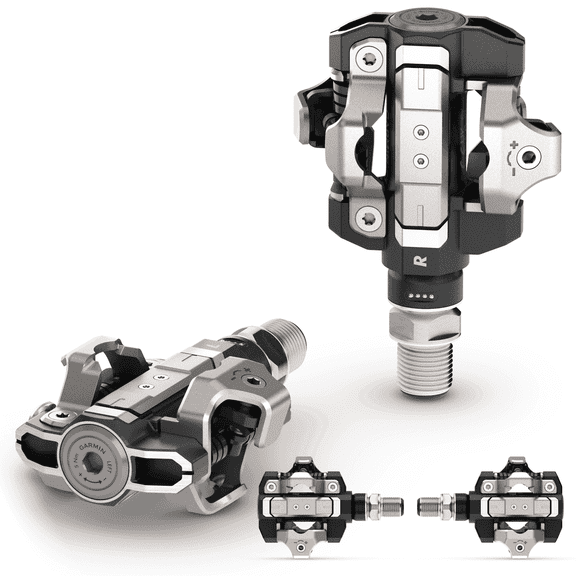 Garmin Rally XC210 Dual-Sensing MTB Power Meter Pedals – SPD, All-Metal, Rechargeable 90h
