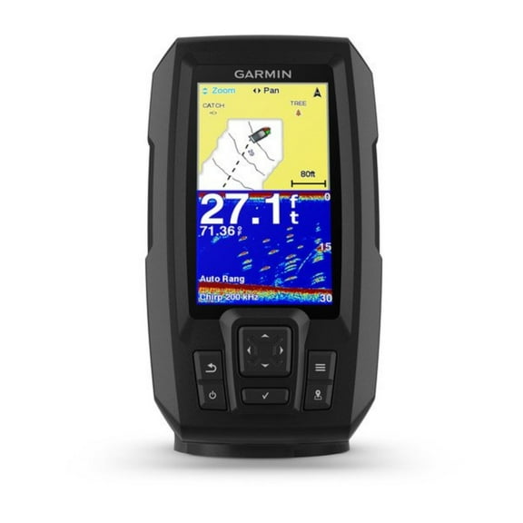 Garmin STRIKER Plus 4 GPS Fishfinder 4.3" with Dual-Beam Transducer and CHIRP Sonar